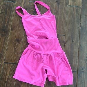Gorgeous hot pink romper *free people replica*